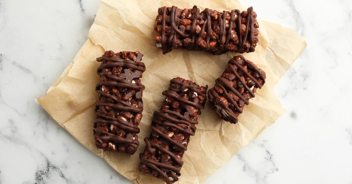 10 Minutes Are Enough for These Chocolate Energy Cereal Bars