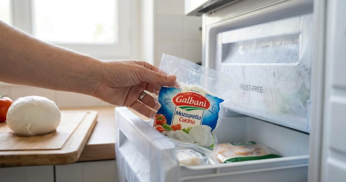 Can you freeze mozzarella? Here's what science says