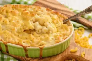 Recipe for Baked Pasta Shells with Ham and Cheese for 4 People, a Family Meal, Inexpensive and Comforting