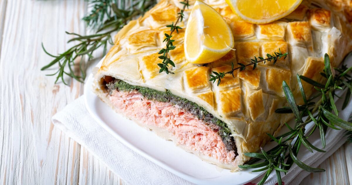 The Stunning Salmon Wellington Recipe for a Festive Meal with a Magic Secret to Get It Right Every Time