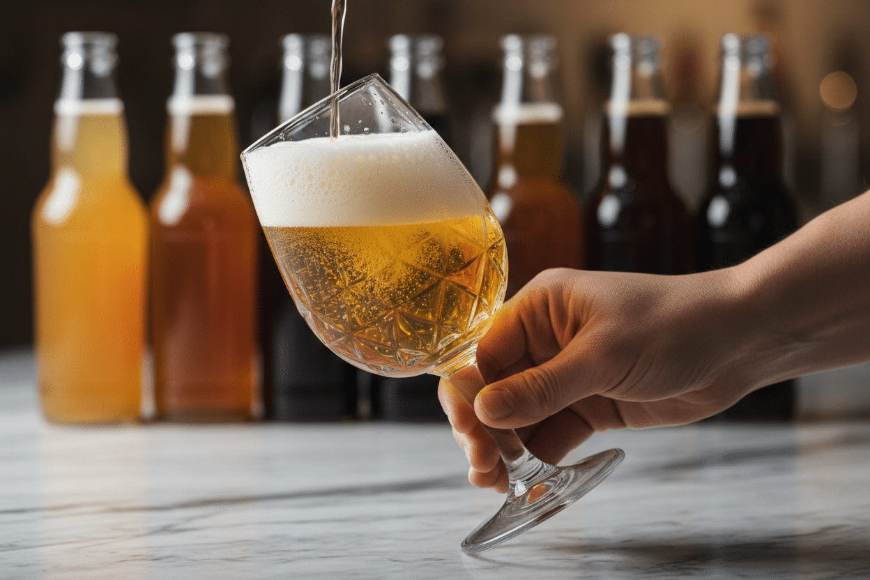 The major styles of lager beer and their distinct characters